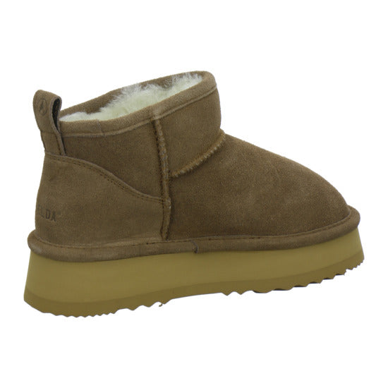 Axelda AB Milano Winterstiefel warm gefüttert Mittelbraun - 360° Ansicht