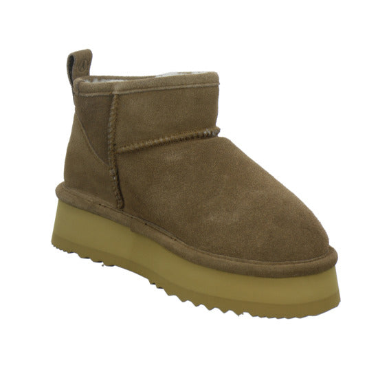 Axelda AB Milano Winterstiefel warm gefüttert Mittelbraun - 360° Ansicht