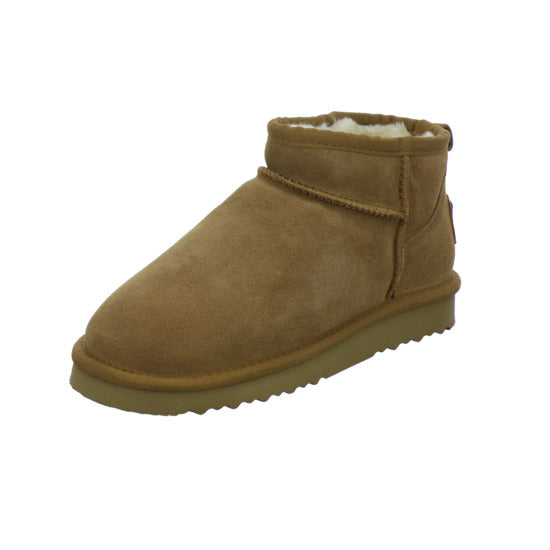 OOG 3klein+4groß Winterstiefel warm gefüttert Mittelbraun - 360° Ansicht
