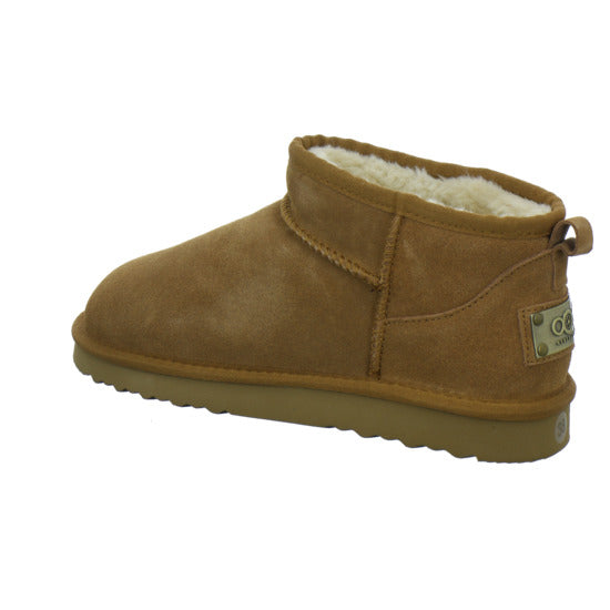 OOG 3klein+4groß Winterstiefel warm gefüttert Mittelbraun - 360° Ansicht