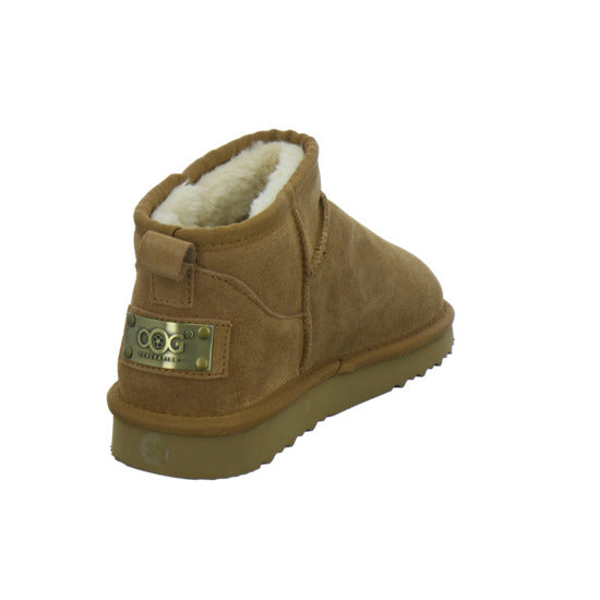 OOG 3klein+4groß Winterstiefel warm gefüttert Mittelbraun - 360° Ansicht
