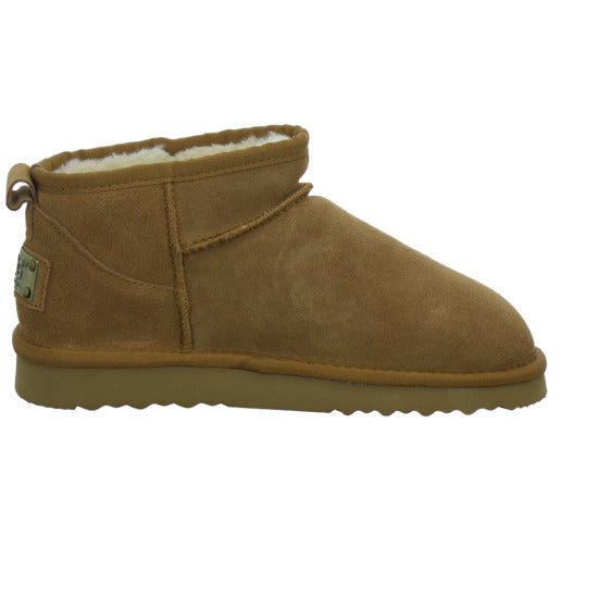 OOG 3klein+4groß Winterstiefel warm gefüttert Mittelbraun - 360° Ansicht