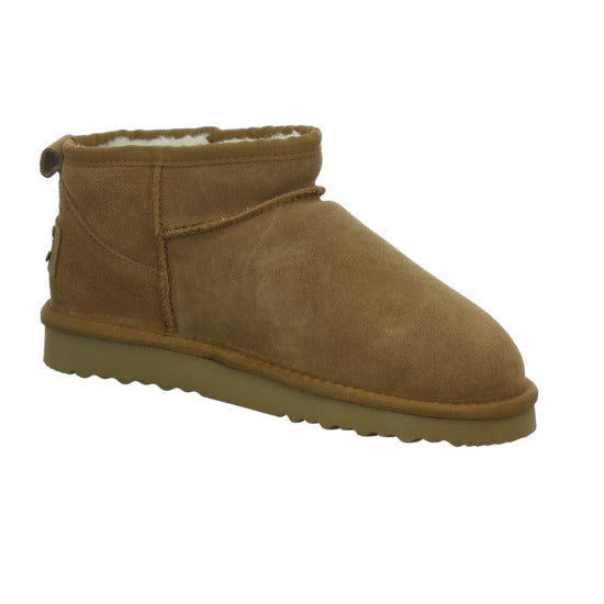 OOG 3klein+4groß Winterstiefel warm gefüttert Mittelbraun - 360° Ansicht
