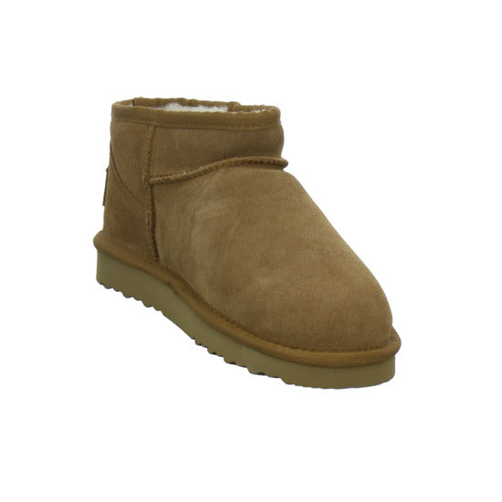OOG 3klein+4groß Winterstiefel warm gefüttert Mittelbraun - 360° Ansicht