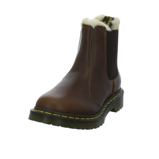 Dr. Martens 2976 Leonore Winterstiefel warm gefüttert Mittelbraun - 360° Ansicht