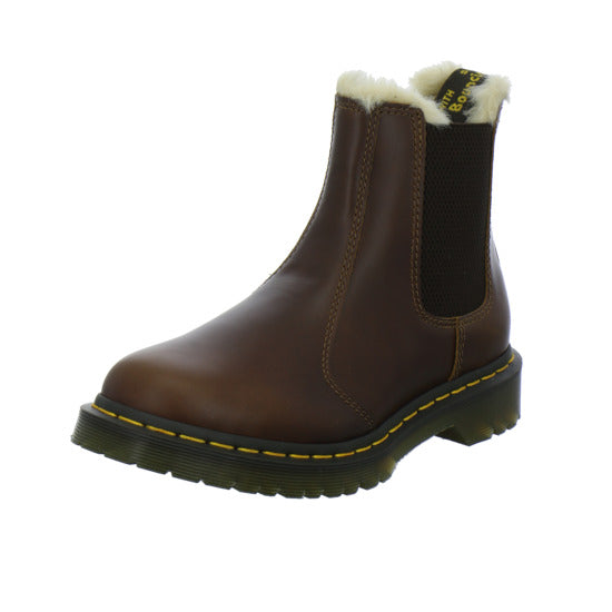 Dr. Martens 2976 Leonore Winterstiefel warm gefüttert Mittelbraun - 360° Ansicht