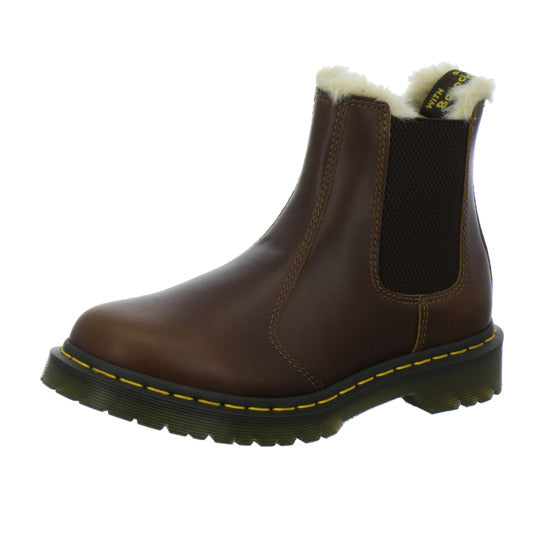 Dr. Martens 2976 Leonore Winterstiefel warm gefüttert Mittelbraun - 360° Ansicht