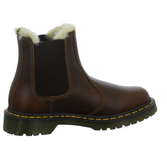 Dr. Martens 2976 Leonore Winterstiefel warm gefüttert Mittelbraun - 360° Ansicht