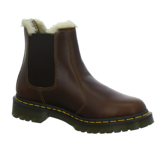Dr. Martens 2976 Leonore Winterstiefel warm gefüttert Mittelbraun - 360° Ansicht