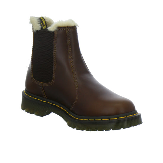 Dr. Martens 2976 Leonore Winterstiefel warm gefüttert Mittelbraun - 360° Ansicht