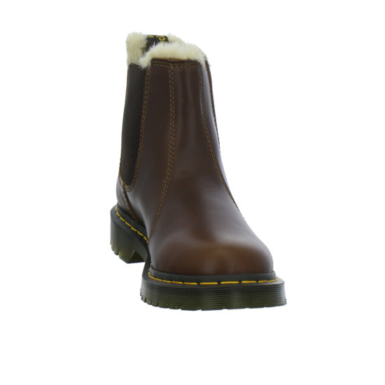 Dr. Martens 2976 Leonore Winterstiefel warm gefüttert Mittelbraun - 360° Ansicht