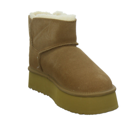 OOG Winterstiefel warm gefüttert Mittelbraun - 360° Ansicht