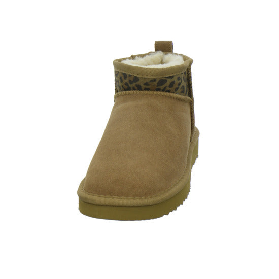 OOG Winterstiefel warm gefüttert Mittelbraun - 360° Ansicht