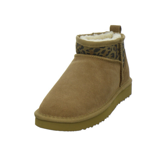 OOG Winterstiefel warm gefüttert Mittelbraun - 360° Ansicht