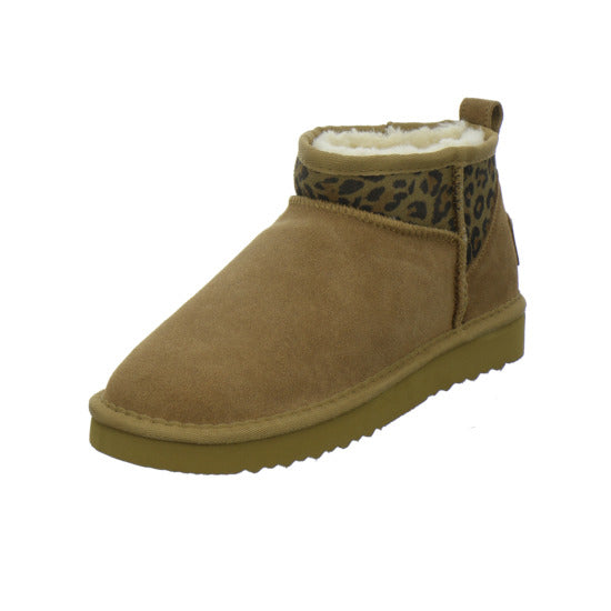 OOG Winterstiefel warm gefüttert Mittelbraun - 360° Ansicht