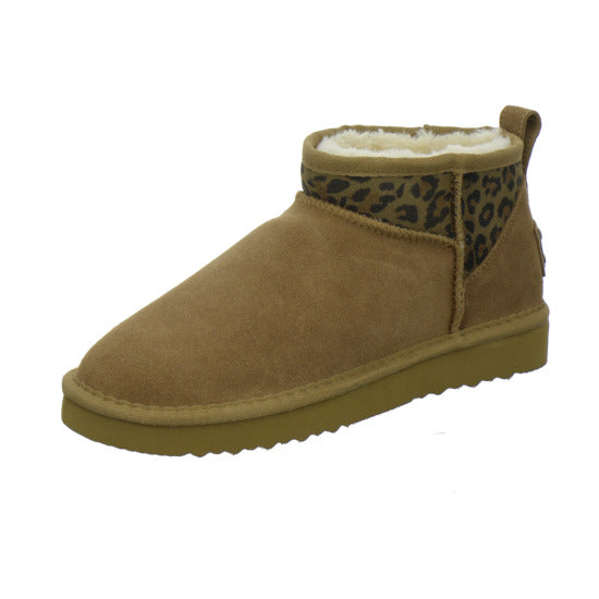 OOG Winterstiefel warm gefüttert Mittelbraun - 360° Ansicht