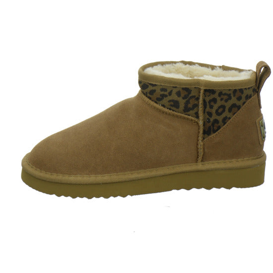 OOG Winterstiefel warm gefüttert Mittelbraun - 360° Ansicht