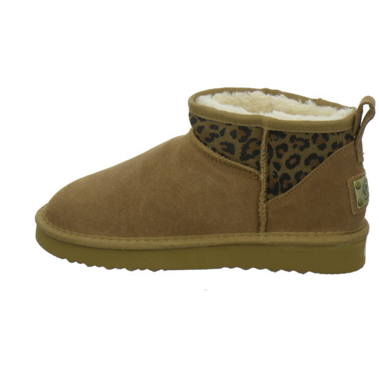 OOG Winterstiefel warm gefüttert Mittelbraun - 360° Ansicht