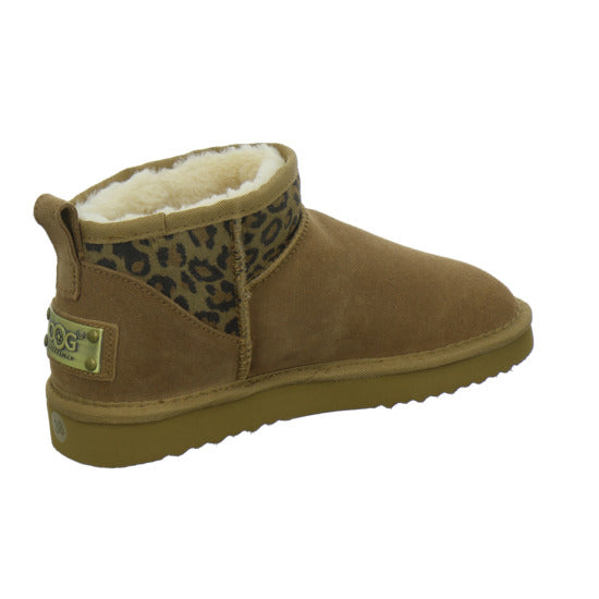 OOG Winterstiefel warm gefüttert Mittelbraun - 360° Ansicht