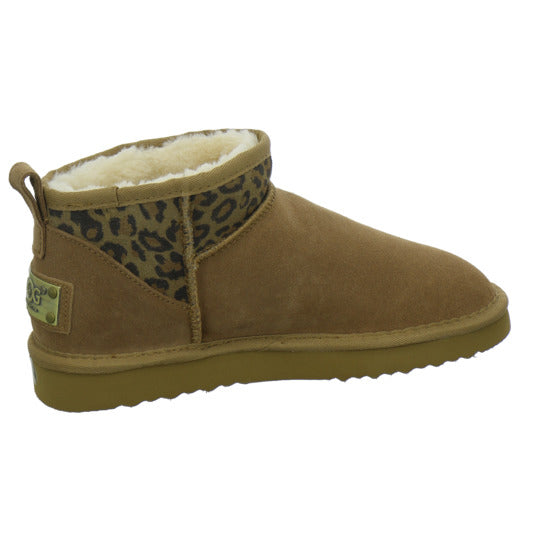 OOG Winterstiefel warm gefüttert Mittelbraun - 360° Ansicht
