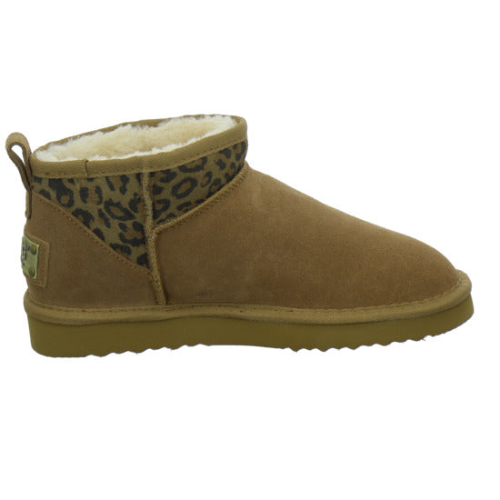 OOG Winterstiefel warm gefüttert Mittelbraun - 360° Ansicht