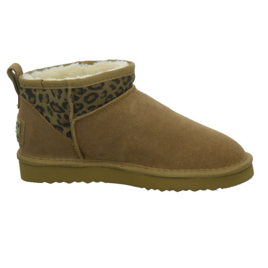 OOG Winterstiefel warm gefüttert Mittelbraun - 360° Ansicht