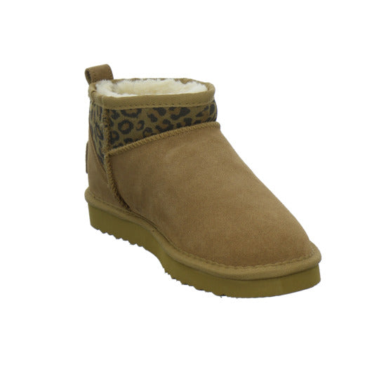 OOG Winterstiefel warm gefüttert Mittelbraun - 360° Ansicht