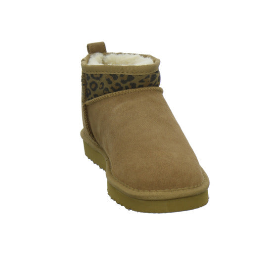 OOG Winterstiefel warm gefüttert Mittelbraun - 360° Ansicht