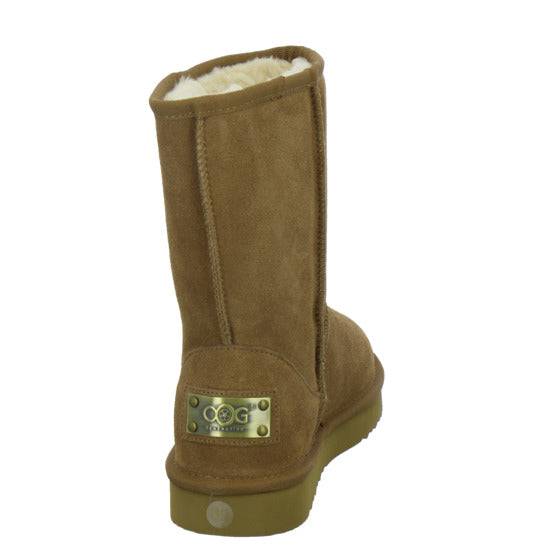 OOG Winterstiefel Damen Mittelbraun
