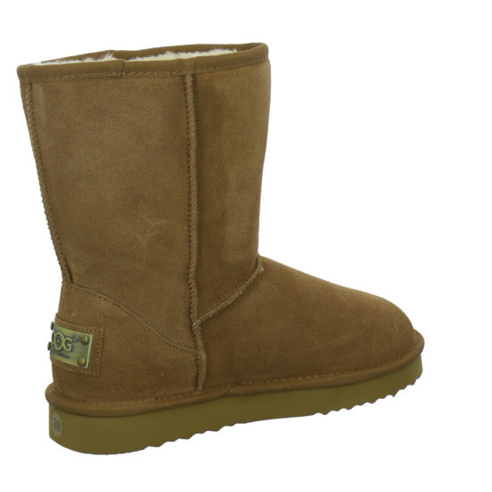 OOG Winterstiefel Damen Mittelbraun