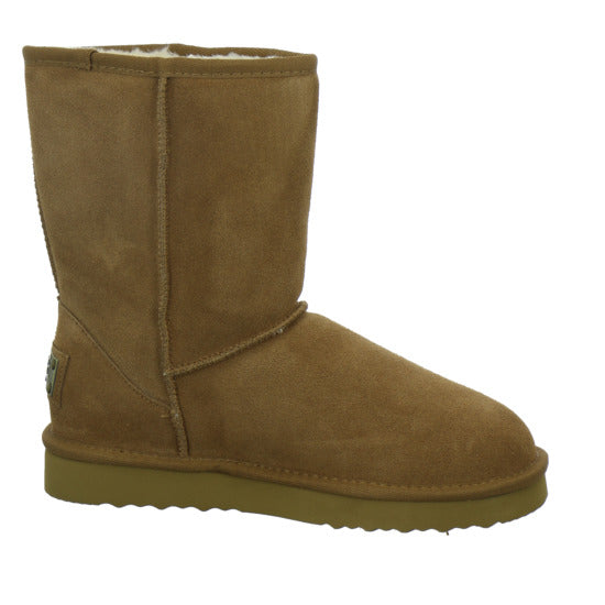 OOG Winterstiefel Damen Mittelbraun