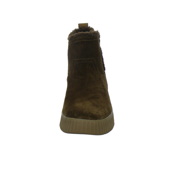 Tamaris Wide Fit Winterstiefel Damen Slip Ins Mittelbraun