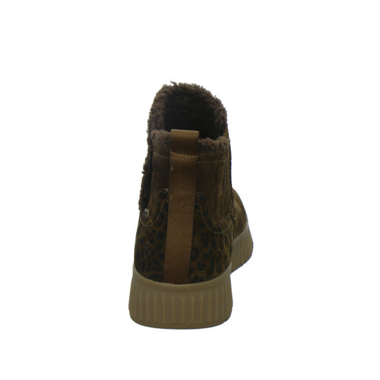 Tamaris Wide Fit Winterstiefel Damen Slip Ins Mittelbraun