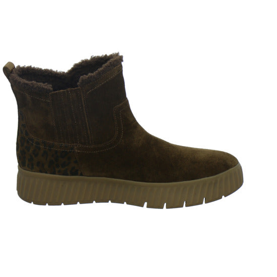 Tamaris Wide Fit Winterstiefel Damen Slip Ins Mittelbraun