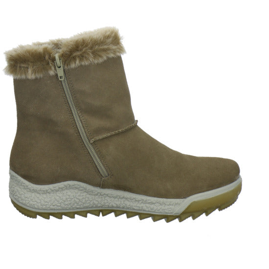 Rieker Winterstiefel warm gefüttert Hellbraun - 360° Ansicht