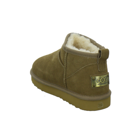 OOG Winterstiefel warm gefüttert taupe - 360° Ansicht
