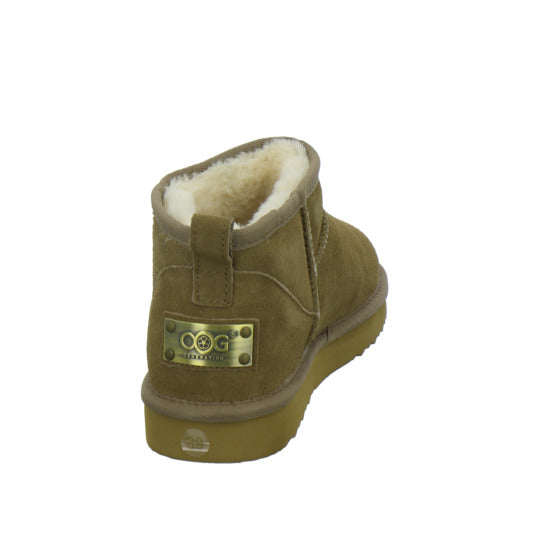 OOG Winterstiefel warm gefüttert taupe - 360° Ansicht