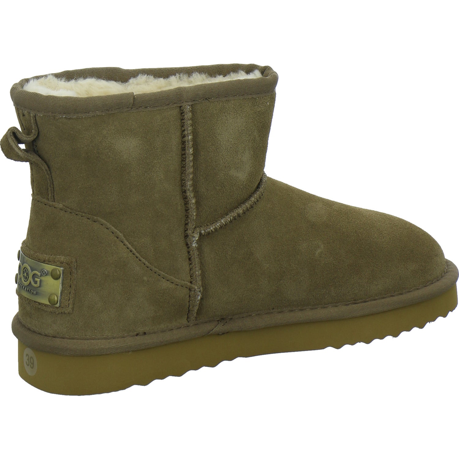 OOG Winterstiefel Damen taupe