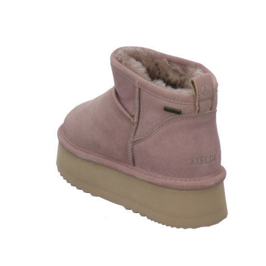 Axelda AB Milano Winterstiefel warm gefüttert Rosa - 360° Ansicht