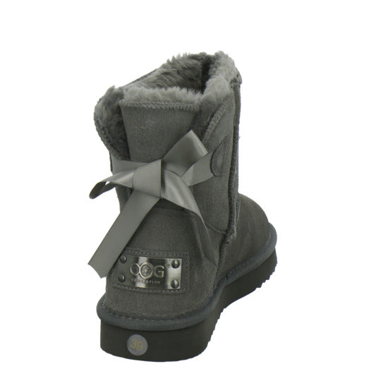 OOG Winterstiefel Damen Anthrazit
