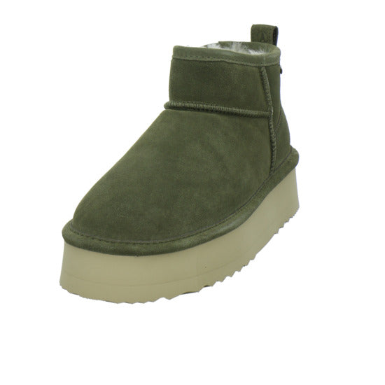 Axelda AB Milano Winterstiefel warm gefüttert oliv - 360° Ansicht