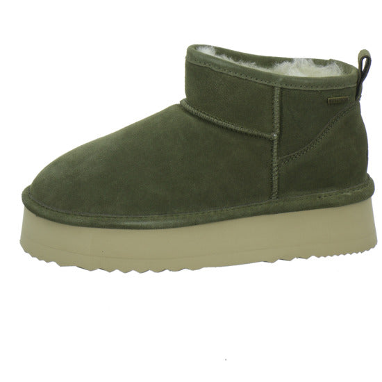 Axelda AB Milano Winterstiefel warm gefüttert oliv - 360° Ansicht