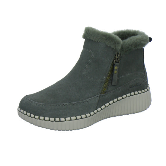 Skechers Winterstiefel Damen Relaxed Fit oliv