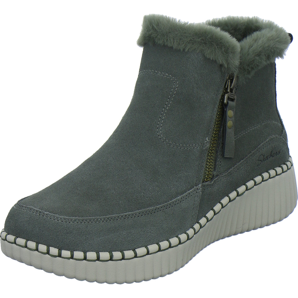Skechers Winterstiefel Damen Relaxed Fit oliv
