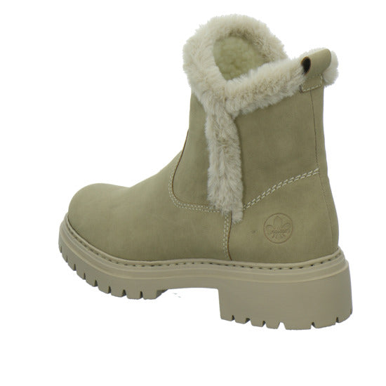 Rieker Winterstiefel warm gefüttert Beige - 360° Ansicht