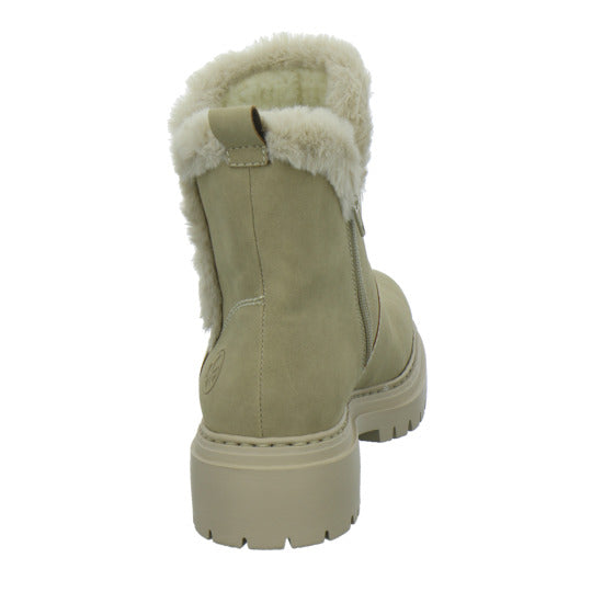 Rieker Winterstiefel warm gefüttert Beige - 360° Ansicht
