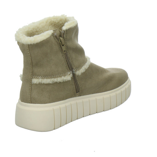 Bugatti Shoes Woman Winterstiefel warm gefüttert Beige - 360° Ansicht
