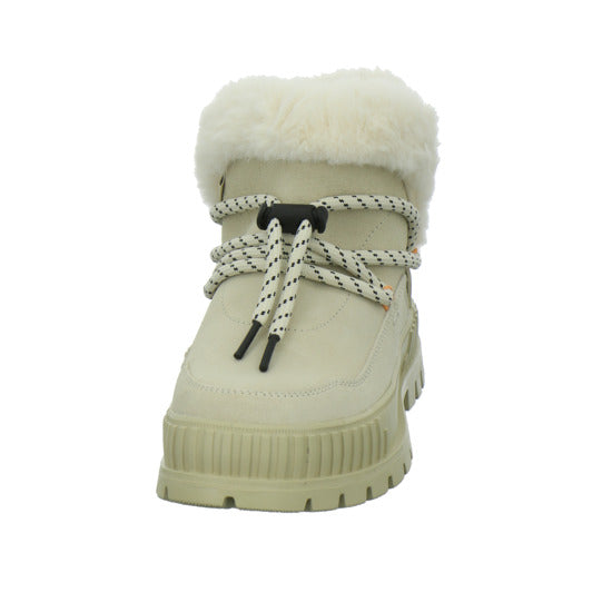 Palladium Winterstiefel Damen Pallashock Low Hiver Beige