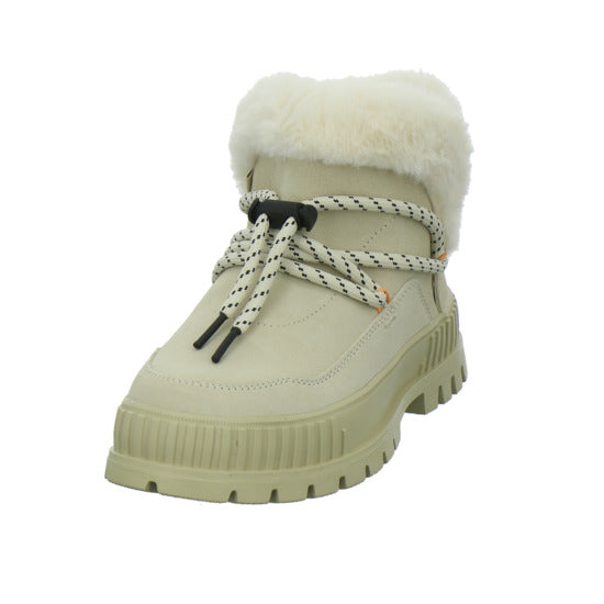 Palladium Winterstiefel Damen Pallashock Low Hiver Beige
