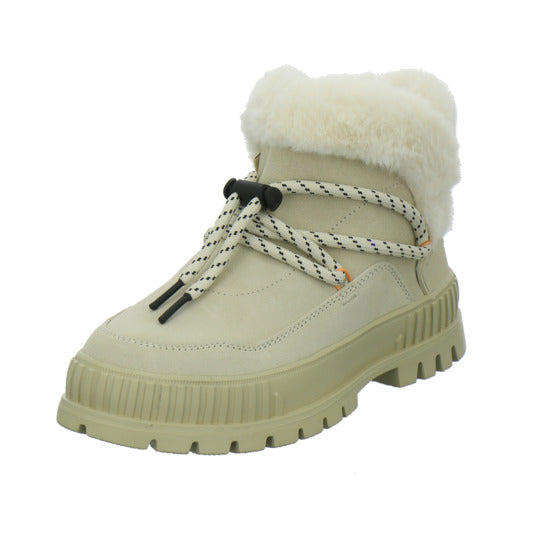 Palladium Winterstiefel Damen Pallashock Low Hiver Beige